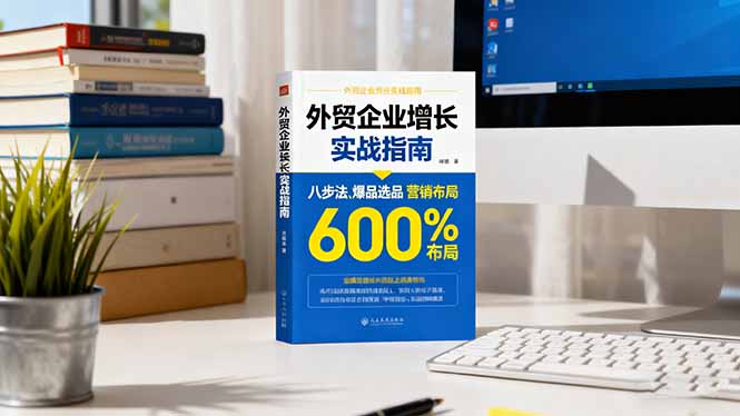 外贸企业增长实战指南，八步法、爆品选品、营销布局，业绩增长300%-柚子网创