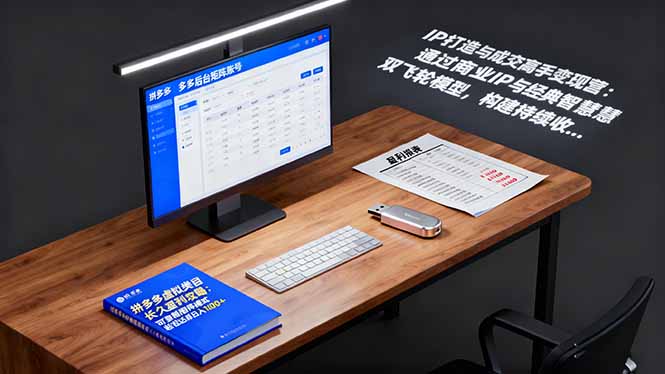 IP打造与成交高手变现营:通过商业IP+经典智慧双飞轮模型 构建持续收钱系统-柚子网创